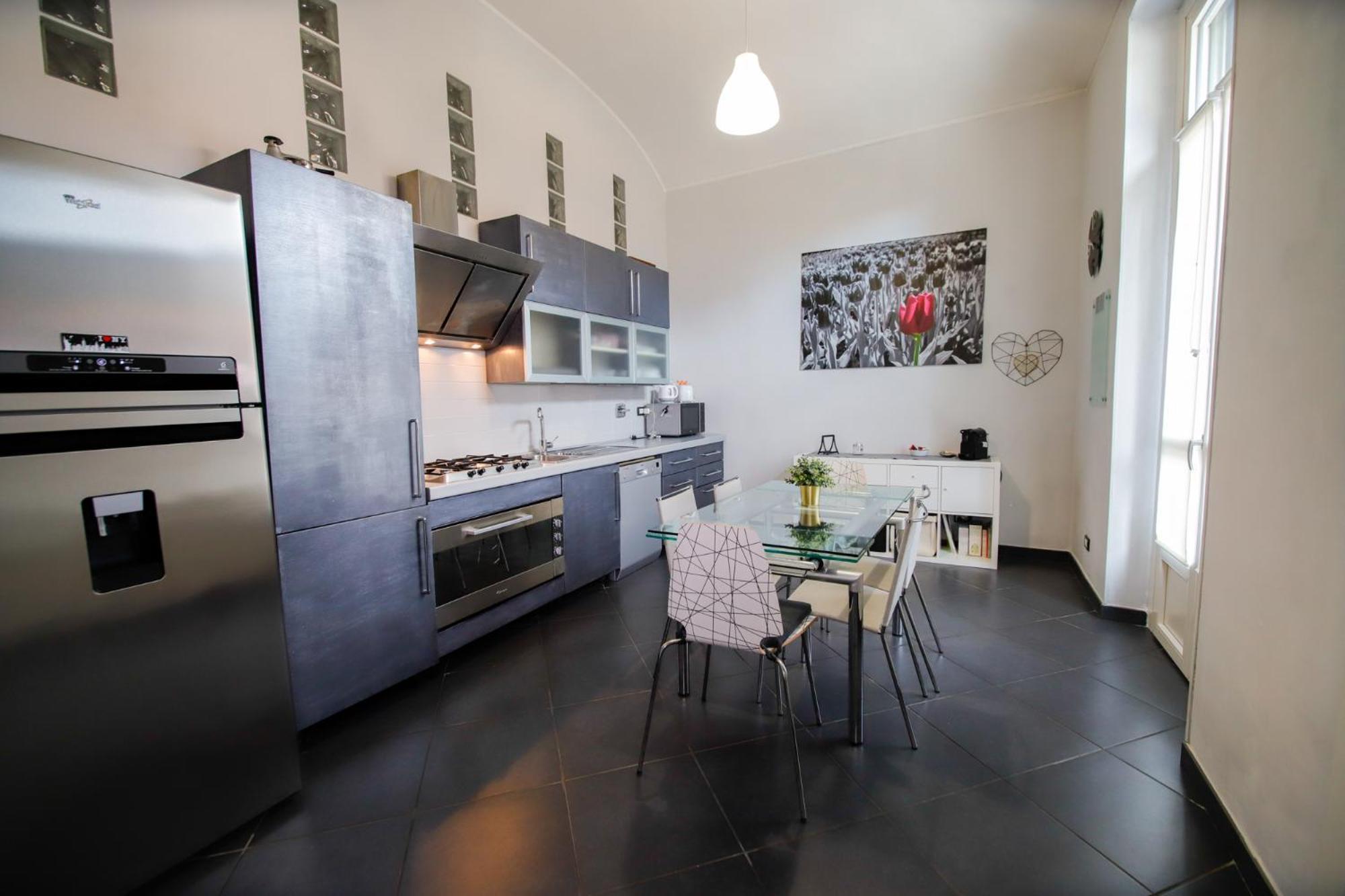 Appartamento Casa Nizza - Metro Lingotto Fiere - Inalpi Arena Turijn Buitenkant foto